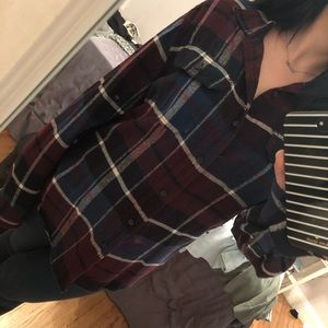 AMERICAN EAGLE Oversized Flannel